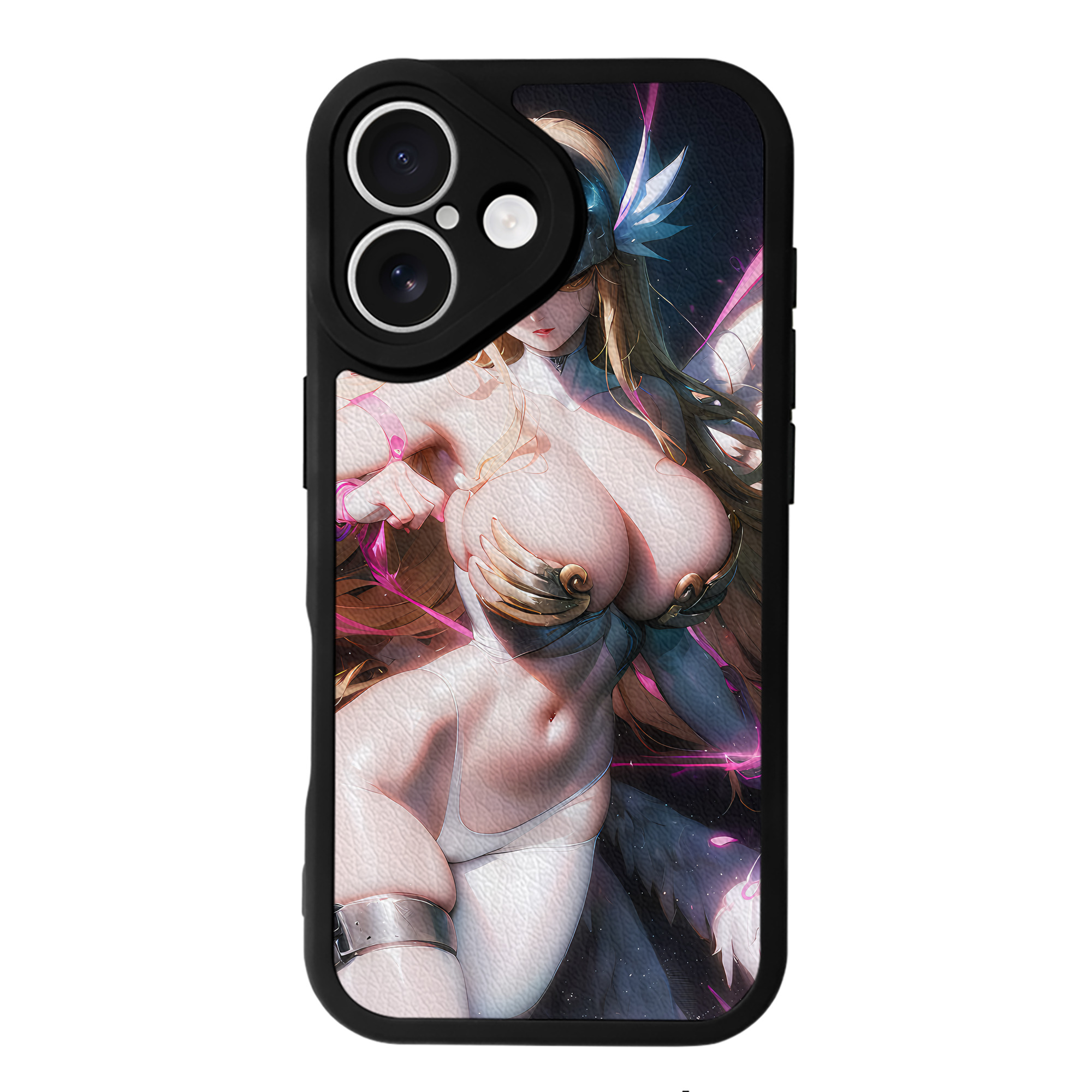 （画像用） Digimon デジタルモンスター/デジモン 【iPhone 16シリーズ対応】シリコンスマホケース（レザー調） 材質：シリコン